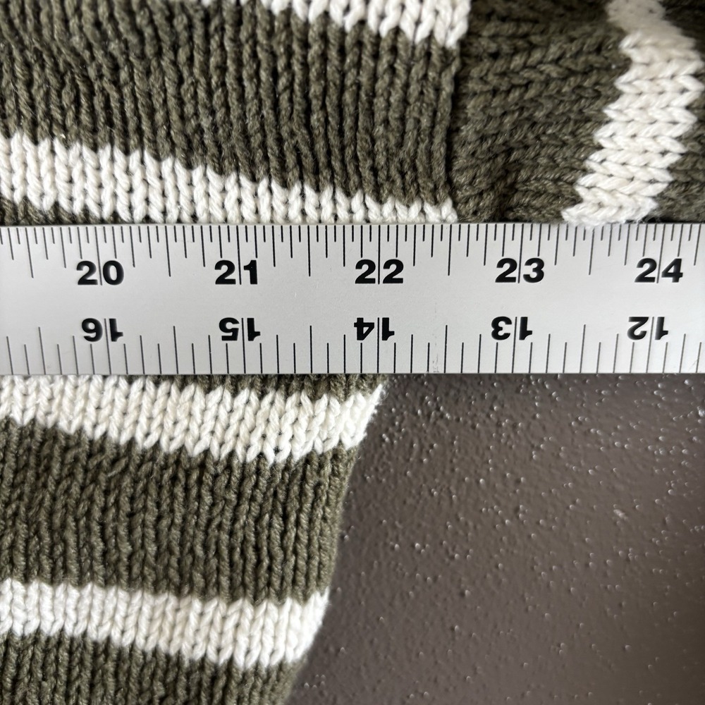 American Eagle Womens Sweater Sz L Large Long Sleeve Soft Striped Excellent - Picture 5 of 7